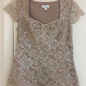 Elegant Holiday Dress Blouse – Ann Taylor Loft